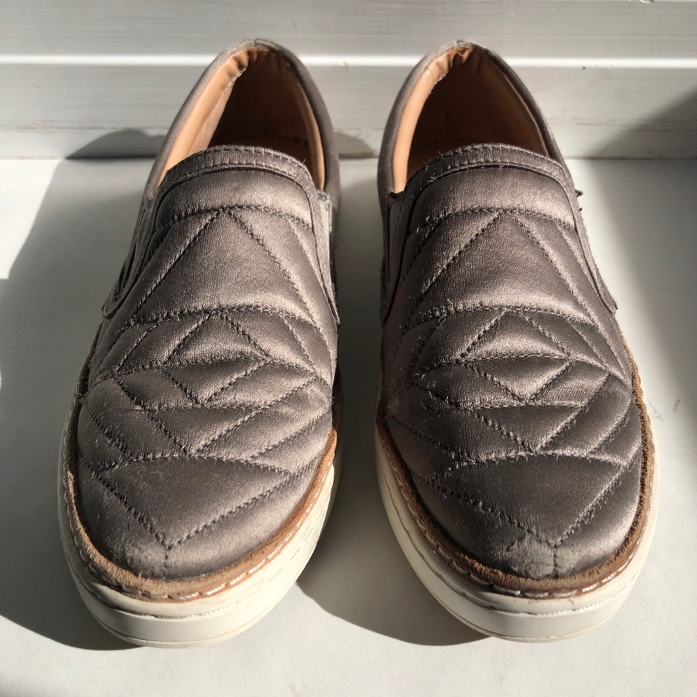 Ugg Soleda Quilted Sneaker Elephant Gray Shoes 5.5